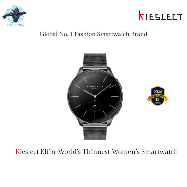 Kieslect Elfin-World’s Thinnest Women’s Smartwatch