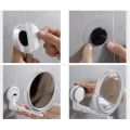 360° Swivel Folding Cosmetic Mirror No Punch Magnifying Mirror Bathroom Mirror Wall Mounted Shaving Mirror HD Cosmetic Mirror. 