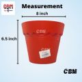 8 inch premium Quality Flower Tob Gardening tob - CityBD Mart Deco Planter.