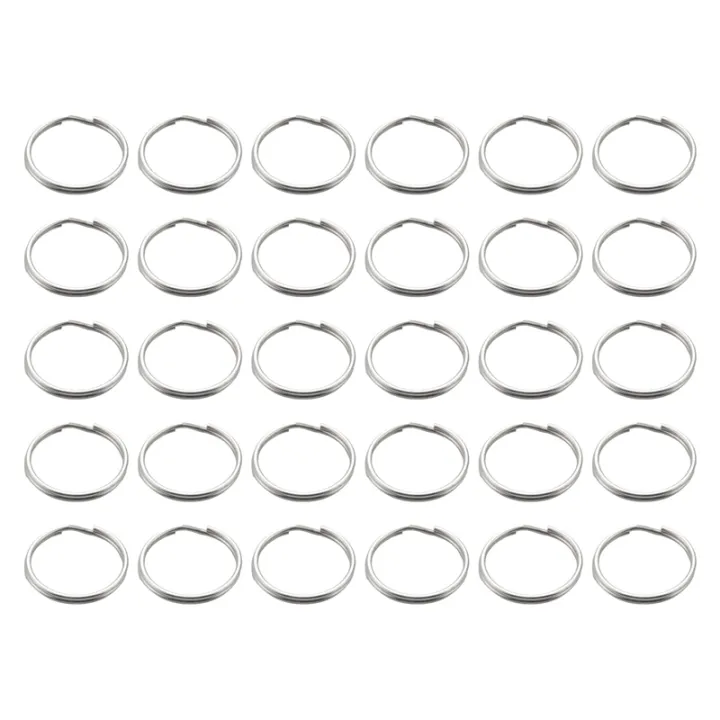 60%20Pcs%2020mm%20Outside%20Dia%20Universal%20Split%20Key%20Rings%20Keychain%20Holders%20-%20Image%202
