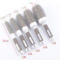 6 Size Hair Brush Nano Hairbrush Thermal Round Barrel Comb Hairdressing Hair Salon Styling Drying Curling Blow Dry Hair Brush. 