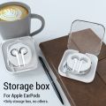 PZOZ for Apple EarPods Headphone storage box earphone Apple Wired earphone cover Portable headset bag apple earpods case cover. 