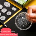 【DIV MALL】Spirograph Drawing Toys Set Interlocking Gears Wheels Painting Drawing Accessories Creative Educational Toy Spirographs. 