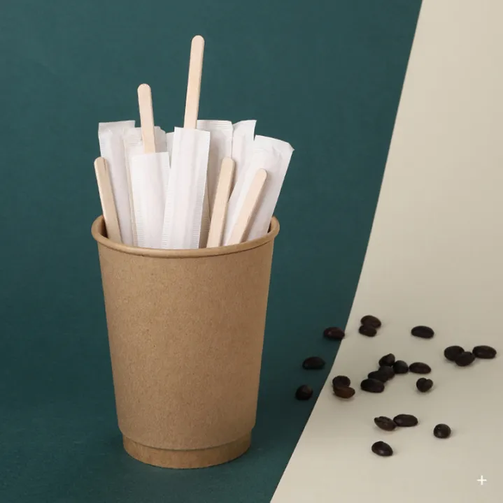 100/200Pcs%2014cm%20Disposable%20Stir%20Sticks%20Single%20Packaged%20Coffee%20Wood%20Coffee%20Stirrer%20Cafe%20Shop%20Supplies%20Kitchen%20Accessory%20-%20Image%208