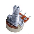 2Pcs- 3 Pin 10K Potentiometer Panel Mount 10K Ohm 1/2 Watt 3 Terminal Leads  Single Gang Linear Taper Rotary Potentiometer 10K Ohm Adjustable Variable Resistor Potentiometer Pot. 