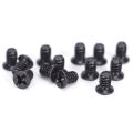 100PCS 3.5” Hard Drive HDD Tray Computer Chassis Hard Disk Black Screw For PC.