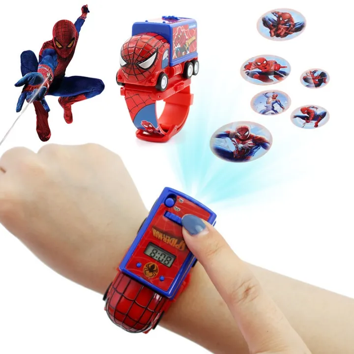 Marvel%20Spiderman%20Children%20Watches%20Boys%20Captain%20Iron%20Man%20Electronic%20Digital%20Clock%20Student%203D%20Projection%20Kids%20Watch%20with%20Car%20Toy%20-%20Image%209