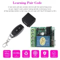 DC 12V Single Channel Relay Module Universal Wireless Switch RF Relay Receiver + 1 Remote Controller. 