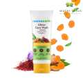 Mamaearth Ubtan Natural Face Wash 100ml for Dry Skin with Turmeric & Saffron for Tan Removal and Skin Brightening. 