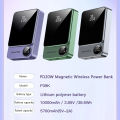 AWEI P39K 15W Wireless Magnetic 10000mAh Power Bank 22.5W 5A PD 20W Super Fast Charging with Digital Display.
