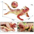Mini Figurines Model Collection Birthday Gift Soft Reptile Toys. 