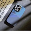 Magnetic Kevlar Carbon Fiber Pattern For iPhone 16Pro 15 Pro Maxhappy 14 13 12 Pro Plaid Personalized Phone Case For 12 13 14 Pro Max.