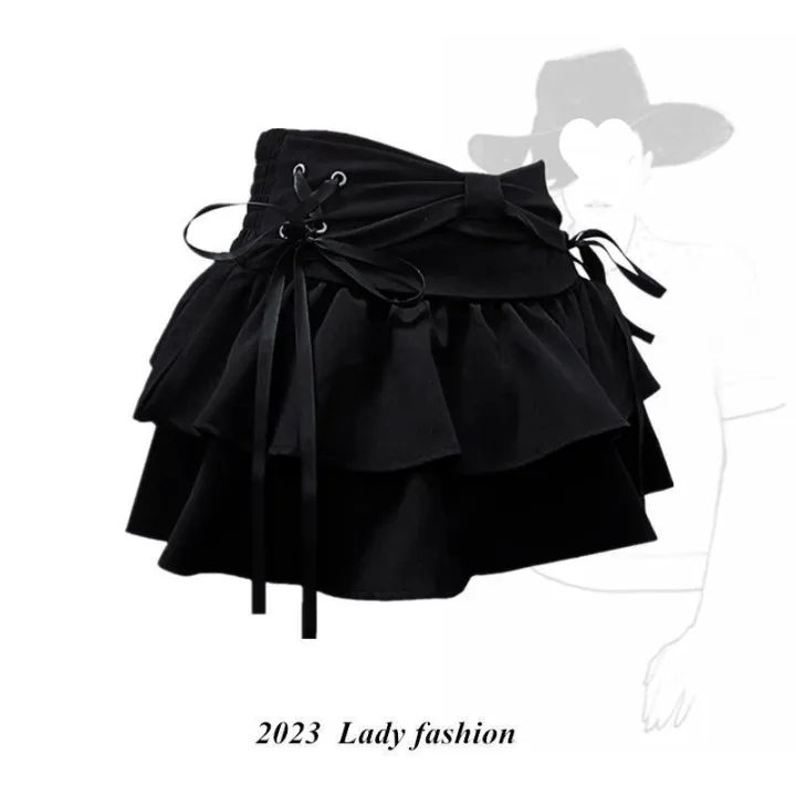 Girl%20Doll%20Blue%20Denim%20Pleated%20Skirt%20Hottie%20A-line%20Slim%20Short%20Skirt%20Design%20Sense%20Skirt%20Skirt%20Skirt%20Lu%20-%20Image%204