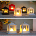 Desktop Retro Night Light  Operated Retro Style Flameless Kerosene Lamp Lantern Decorative Chandelier Decor for Home Decoration Event Centerpieces Ambient Lighting Gift Option Collectible Item. 