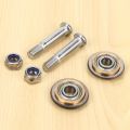 ZOROOM 4 Pcs Tile Wheel Cutter Tile Cutter Replacement Scoring Wheel with Bolt and Lock Nut for Manual Tile Cutting Machine.