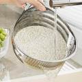 Rice Washer Strainer Bowl Kitchen Colander Bowl for Cleaning Beans Washing. 