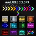 Personalized custom neon sign led neon lighting custom LED light name decor wedding sign bedroom home bar wall neon decoration. 