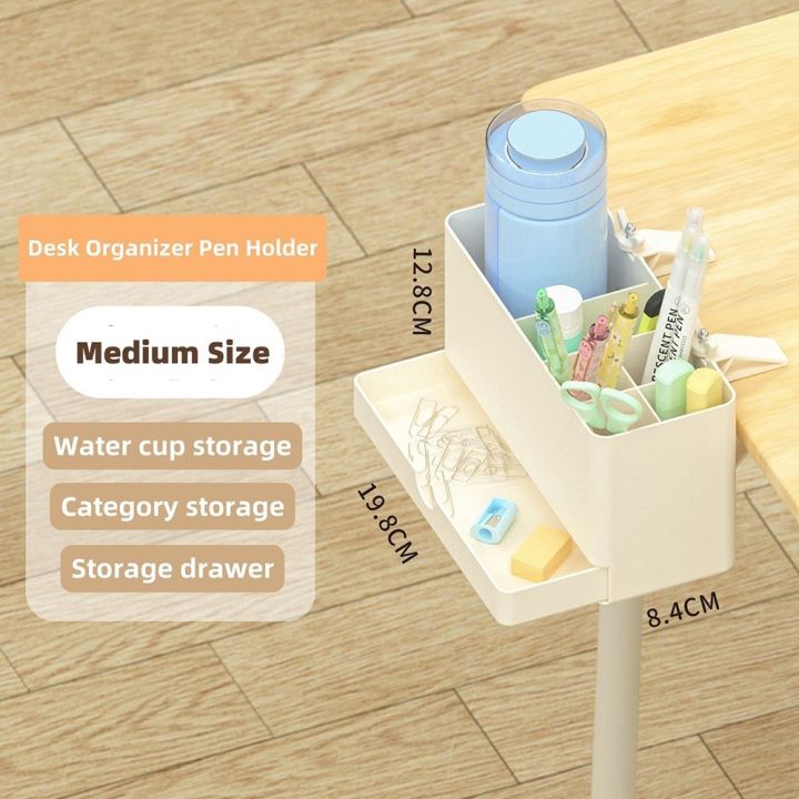 NBX%20Desk%20Side%20Storage%20Marker%20Pencil%20Box%20Desktop%20Organizer%20with%20Management%20Tray%20-%20Image%207