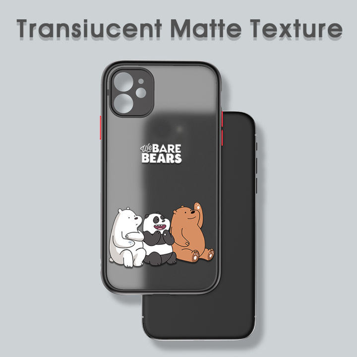 UCUC%20for%20Redmi%20Note%203%20/%20Note3%20Pro%20Back%20Cover%20We%20Bare%20Bears%20Frosted%20Transparent%20Hard%20Phone%20Case%20Shockproof%20Full%20Cover%20Camera%20Protect%20Case%20for%20Man%20and%20Boys%20-%20Image%203