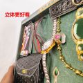 Sacrificial supplies: men's and women's watches, jewelry, ancestor worship, a full set of paper, imitation wallets, mobile phones, glasses.