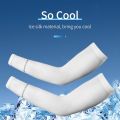 ROCKBROS Ice Fabric Running Arm Warmers UV Protect Arm Sleeves Basketball Camping Riding Outdoors Sports Wear Protective Gear. 