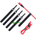 5 pcs x Back to Back Velcro Straps Hook and Loop Velcro Cable Organizer Tie Wire Holder. 
