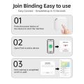 Long Distance Smart Tag Key Finder Item Locator Pet Wallet Bike Anti-lost Finder Mini Global Locator Work with Apple Find My APP. 