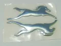 2PS TVS Apache Horse Side Badge Logo/Decal Model Emblem 3D Adhesive Both Side of Petrol Tank Monogram Sticker for Bikes.