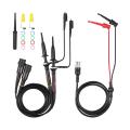 Nax P2200 Oscilloscope Probe With Accessories Kit 200Mhz Oscilloscope Clip Probes 1X 10X With Bnc Mini Grabber Test Lead. 
