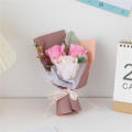 Rose Flowerbouquet Soap Flower Hand Gift Decoration Artificial Rose Valentine's Day Gift Rose Flower bouquet.