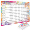 Wall Hanging Calendar Calendar Kawaii Yearly Planner Memo Pad Do List Calendar Agenda Calendar. 