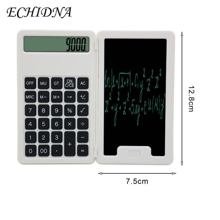 Dual%20Function%20Calculator%20Smart%20Desk%20Calculator%20with%20Large%2012-digit%20Display%20Notepad%20Rechargeable%20Battery%20Powered%20Ideal%20for%20Math%20Calculator%20Notepad%20-%20Image%204