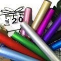 7-color holographic adhesive vinyl DIY decoration process. 