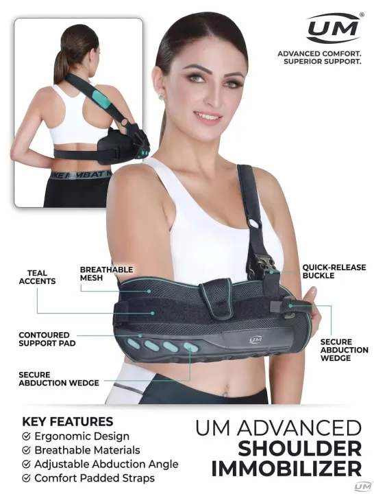 Universal%20Shoulder%20Abduction%20Arm%20Sling,%20Medical%20Support%20Brace,%20Black%20with%20Turquoise%20Accents%20%7C%20UM%20C-17%20-%20Image%205