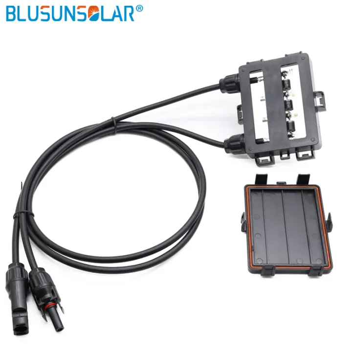 Waterproof%20Ip65%204%20Rails%20Pv%20Solar%20Junction%20Box%20For%20Solar%20Panel%20With%204.0mm2%20Cable%20And%204%20Diodes%20Pv-Bn022%20-%20Image%204