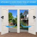 Anti theft doorbell holder is easy to install and compatible with multiple models - black. 