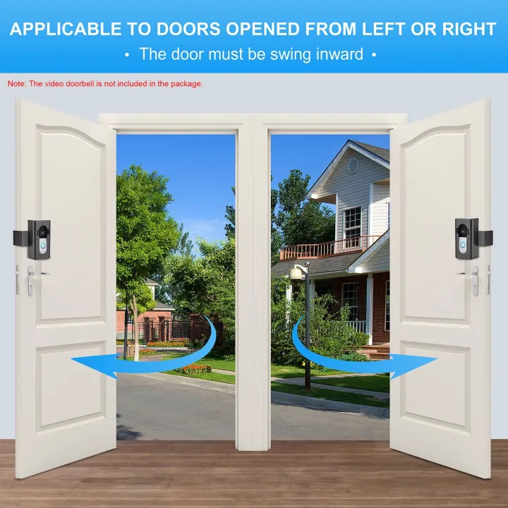 Anti%20theft%20doorbell%20holder%20is%20easy%20to%20install%20and%20compatible%20with%20multiple%20models%20-%20black%20-%20Image%203