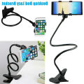 Universal Flexible Long Arms Lazy Bed Desktop Mobile Phone Holder Stand - Black - Phone Stand - Mobile Stand. 