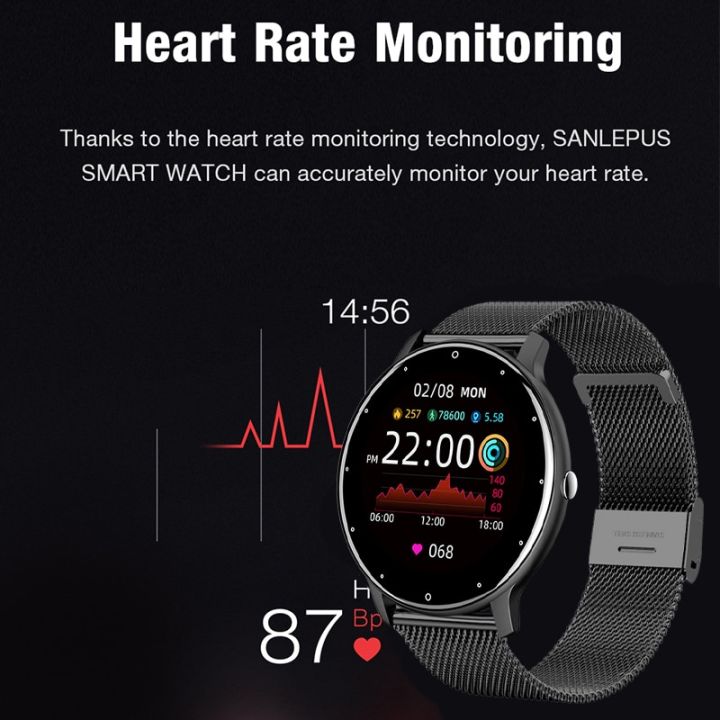 LIGE%20Smart%20watch%20Ladies%20Full%20touch%20Screen%20Sports%20Fitness%20watch%20IP67%20waterproof%20Bluetooth%20For%20Android%20iOS%20Smart%20watch%20Female%20-%20Image%208