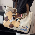 【Good-Love Store】Canvas Shoulder Bag For Women's Large Cartoon Handbag Super Store. 