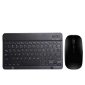 Wireless Keyboard and Mouse Set: Compact Bluetooth Keyboard (Rechargeable) with Matching Mouse. English Ergonomic Design for a Comfortable Experience on iPad, Tablets, Phones, Laptop, Android, iOS, and Windows.