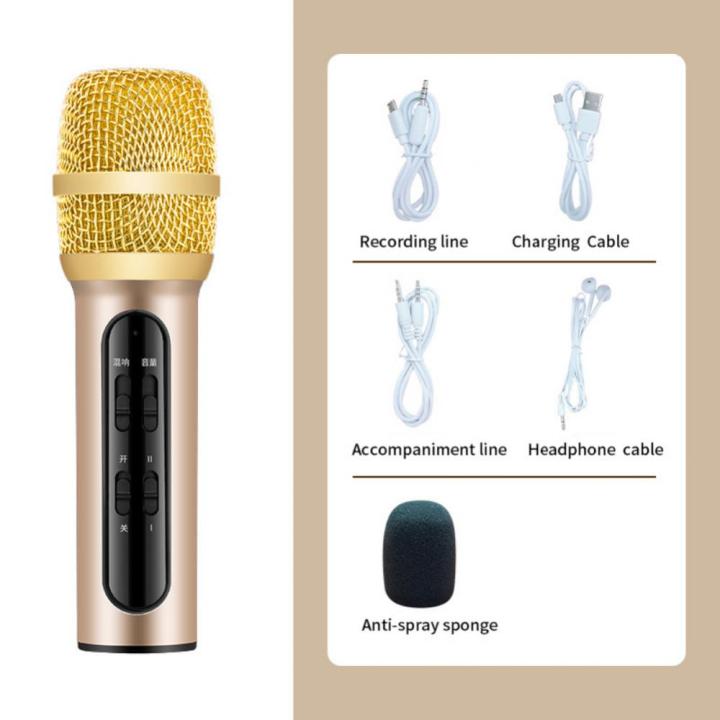 Microphone%20Generous%20Appearance%20No%20Distortion%20260g%20Aluminum%20Alloy%20Karaoke%20Microphone%20Computer%20Microphone%20A%20Loud%20Voice%20-%20Image%204