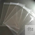 50 Pcs 6*9 inch Crystal Poly Easy to Use Clear Flat Cellophane Bags With Adhesive Closure (China Poly).
