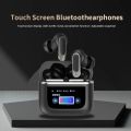V8 Pro ENC TWS Earbuds HIFI Sound ANC Noise Reduction Touch Screen Control LED Battery Indicator JL Wireless Earphone Headset.