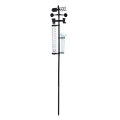 Weather Station, Weather Station Rain Gauge,Gauge and Thermometer.