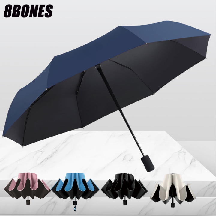 Folding 12 bone fully automatic umbrella for men, large size, two person, women, sunny and rainy dual-purpose sunshade, sun prot