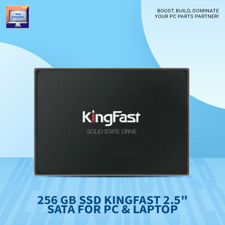 256 GB SSD Kingfast 2.5" SATA for PC & Laptop