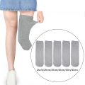 5 Pieces Stump Socks Protective Amputee Socks Amputee Care below Knee Elastic Soft Provide Warm Prosthetic Limb Socks for Unisex.