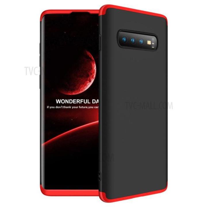 Samsung Galaxy S10 Plus - 360 Degree Full Protection Back Cover Red 'GKK