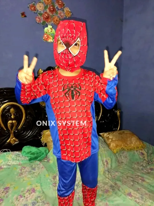 Spiderman%20Dress%20Costume%20For%20Kids%20Baby%20Dress%20-%20Image%206